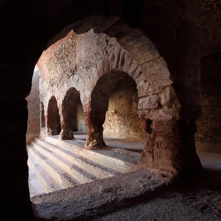 Casa De Poble Termes Romanes Caldes De Montbui Buitenkant foto
